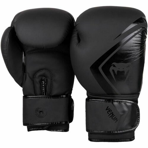 Боксерские перчатки тренировочные Venum Contender 2.0 - Black/Black (16 oz)