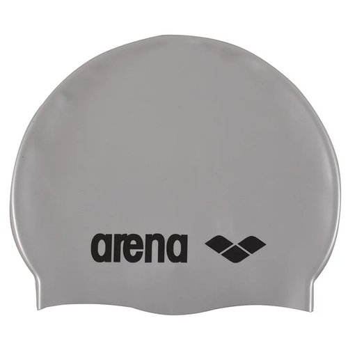 Шапочка для плавания ARENA Classic Silicone , арт.9166251, серебристый, силикон