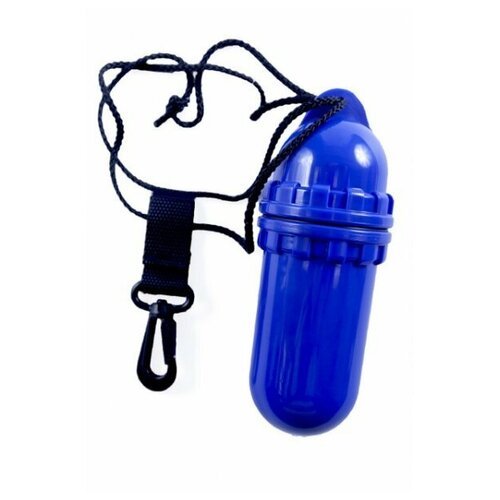 Водонепроницаемый пластиковый контейнер/бокс, синий 15,5х5,5 см ProBlue