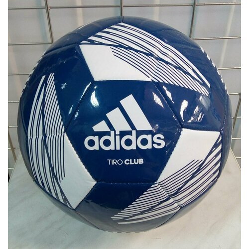 Для футбола мяч ADIDAS футбольный размер 5 синий