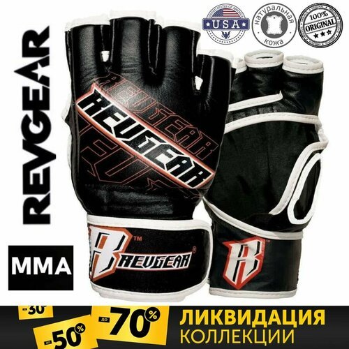 Перчатки ММА без пальцев для единоборств CAGEMASTER MMA GLOVES, S