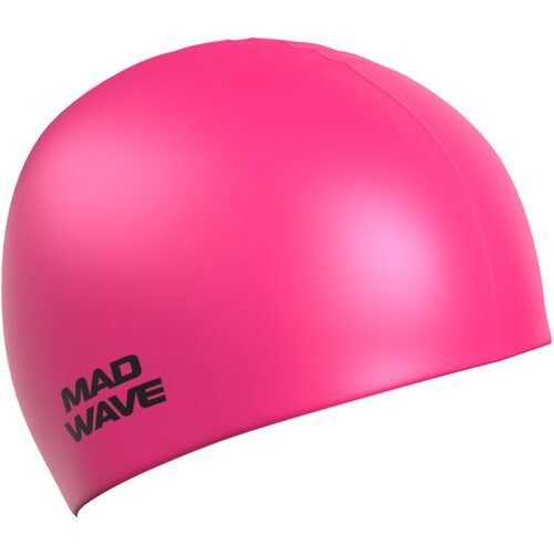 Шапочка для плавания MAD WAVE Light BIG, розовый