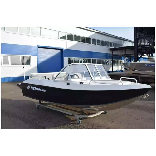 Моторная лодка NEMAN-450/ Алюминиевый катер NEMAN-450/ лодки Wyatboat