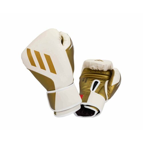 Перчатки боксерские Speed Tilt 350 бело-золотые (вес 16 унций)