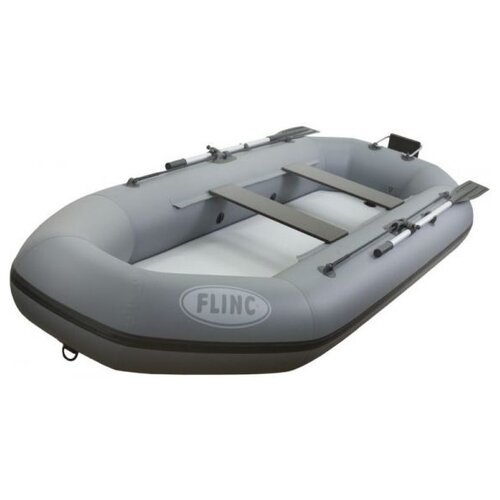 Надувная лодка Flinc F300TLA серый