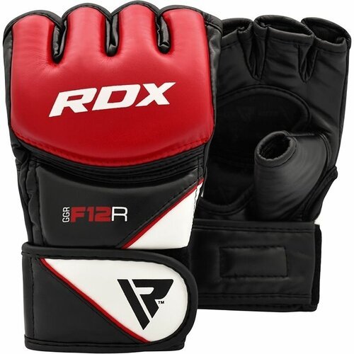 Перчатки для MMA RDX красные GGRF-12R (Полиуретан, ЭВА (этиленвинилацетат), RDX, XL, Таиланд, Красно-черный) XL