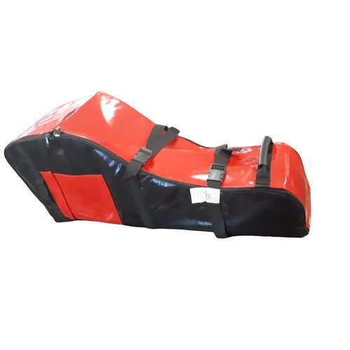 Чехол особо прочный, сумка для двухтактного лодочного мотора, 6 - 9,8 ЛС, черно-красный, Tent Fishing
