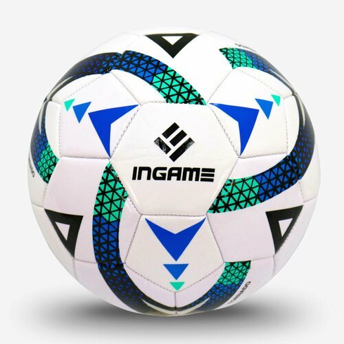 Мяч футбольный INGAME Tornado, №5 синий