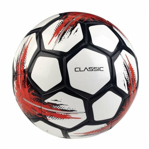 Футбольный мяч SELECT CLASSIC, бел/чер/крас, 5