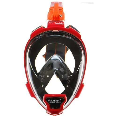 Полнолицевая маска для сноркелинга Ocean Reef Aria QR+ Красная L/XL