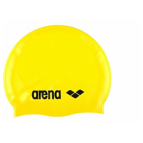 Шапочка для плавания ARENA Classic Silicone, арт. 9166235, жёлтый, силикон