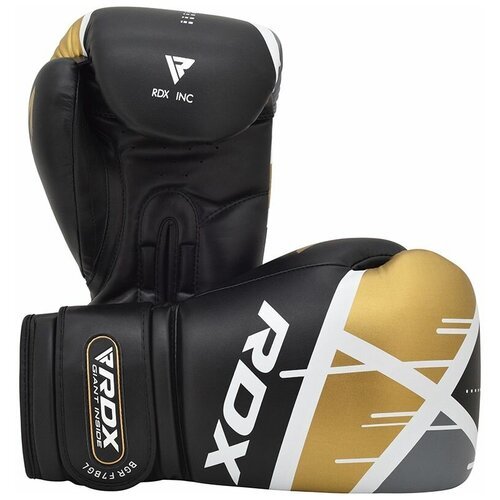 Боксёрские перчатки RDX BGR-F7 Black Golden - RDX - Черный - 12 oz