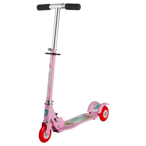 Детский 3-колесный городской самокат Foxx Fairy Tale, розовый