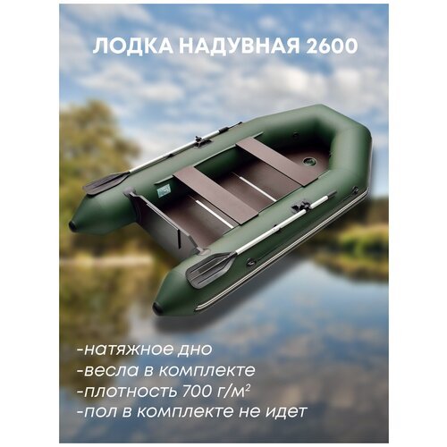 Лодка ПВХ/ Лодка надувная моторно-гребная/ Standart SL 2600 Roger