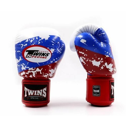 Боксерские перчатки Twins FBGVL3-44 Флаг России 14 oz