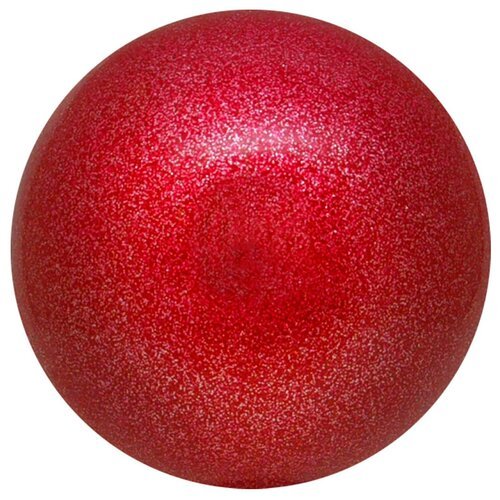 Мяч для художественной гимнастики, диаметр 19 см, красный