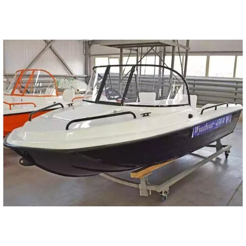 Комбинированная лодка WYATBOAT-430 M/ Комбинированный катер/ Лодки Wyatboat
