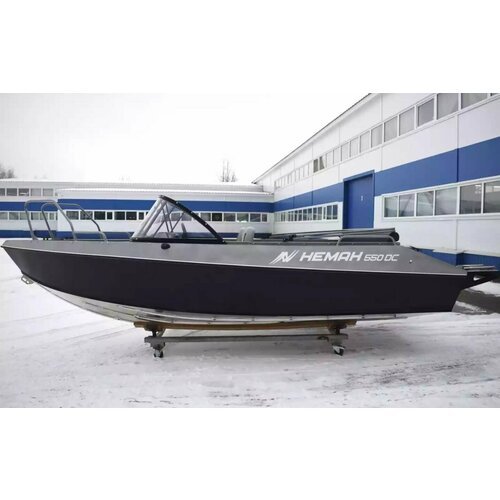 Моторная лодка NEMAN-550DC/ Алюминиевый катер NEMAN-550DC/ лодки Wyatboat