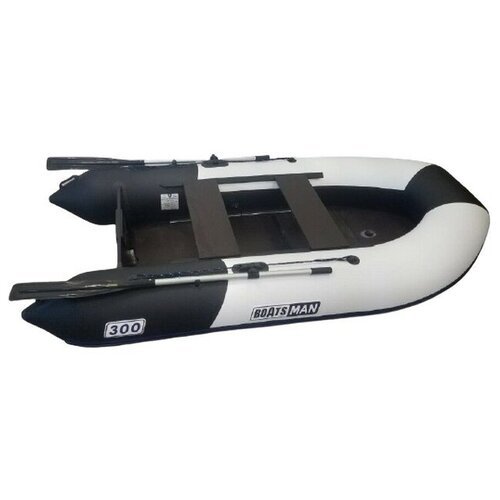 Надувная лодка Boatsman BT300K (цвет черно-белый)