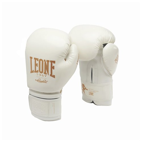 Боксерские перчатки Leone 1947 GN059 White (10 унций)