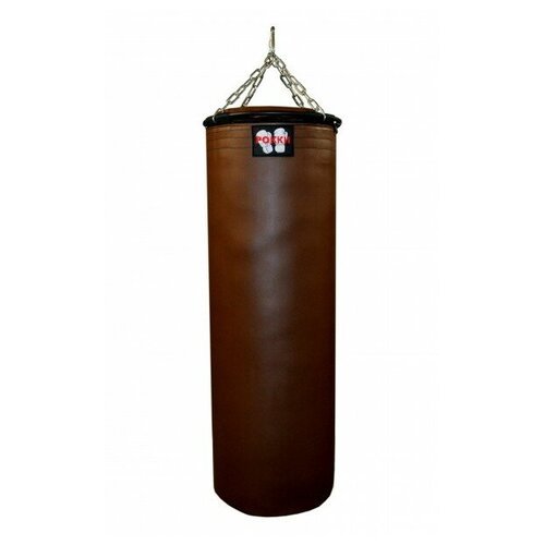 Боксерский мешок рокки иск. кожа 170 x 40 см коричневый 70 кг