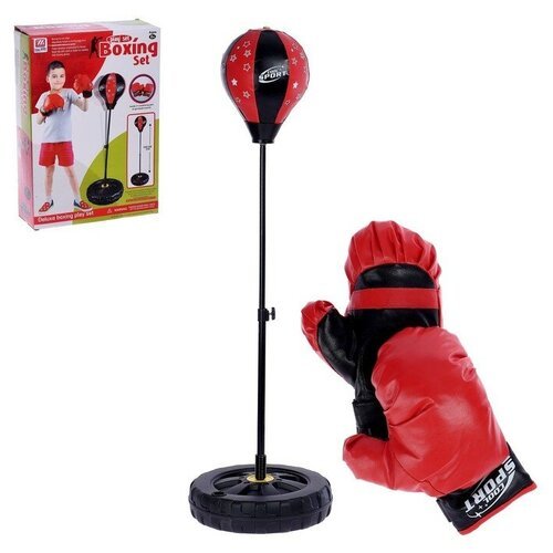 Набор для бокса 'Профи': напольная груша, перчатки, 70-100 см 2621670