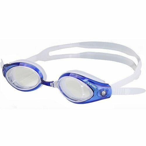 Очки плавательные Larsen R42 прозрачный/синий (силикон)