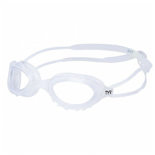 Очки для плавания TYR Nest Pro, LGNST-101, прозрачные линзы, прозрачная оправа
