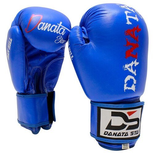 Боксерские перчатки Danata Dan Hill - синие, 10 унций