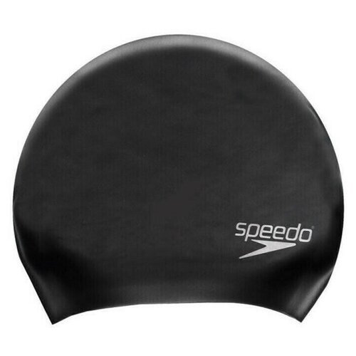 Шапочка для плавания SPEEDO Long Hair Cap, 8-061680001, черный, силикон