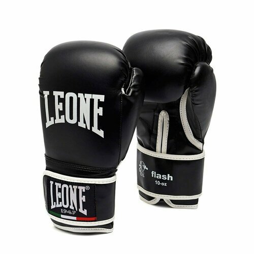 Боксерские перчатки Leone 1947 Flash Black, 14 унций