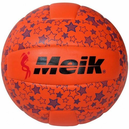 Мяч волейбольный MEIK 2898 (PVC 2. 5, 270 гр. , маш. сш. ) (оранжевый)