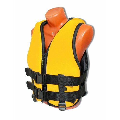 Спасательный неопреновый жилет / жилет для sup / желтый / XL