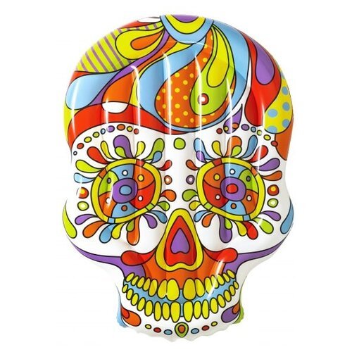 43194 Надувной плавучий матрас (остров) Fiesta Skull 193*141см. Bestway (Арт. 43194)