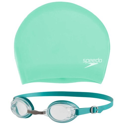 Набор для плавания Speedo Long Hair 2 в 1: Шапочка + очки