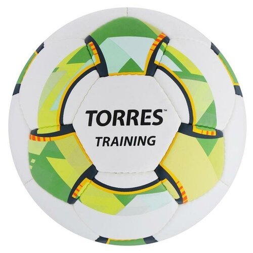 TORRES Мяч футбольный TORRES Training, PU, ручная сшивка, 32 панели, размер 5, 439 г