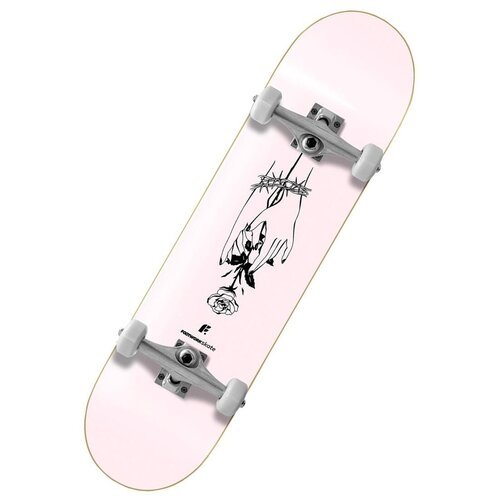Скейтборд Footwork Rose 31.5, 31.5x8, розовый