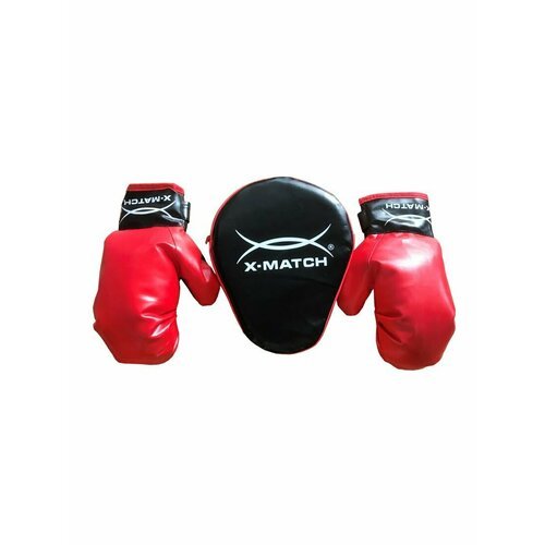 Набор для Бокса Х-Match; перчатки 2 шт, лапа X-Match 647200