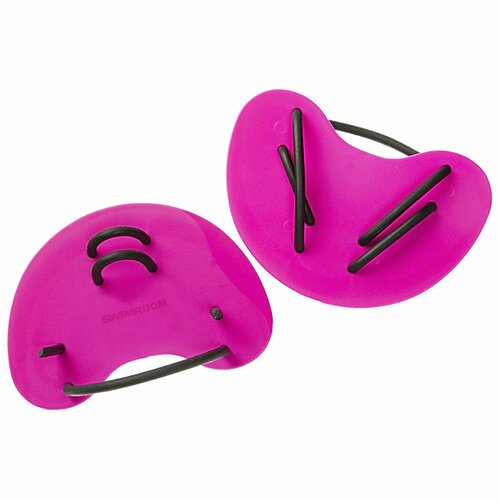 Пальчиковые лопатки для плавания SwimRoom 'Finger Paddles', цвет розовый