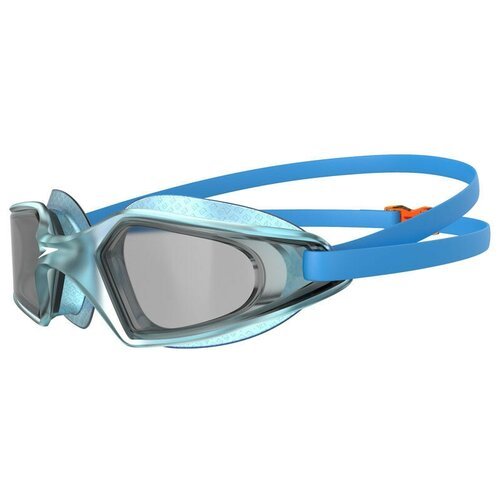 Очки для плавания детск. 'SPEEDO Hydropulse Jr, арт.8-12270D658, дымчатые линзы, голуб. оправа