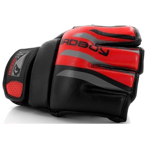 Перчатки для ММА Bad Boy Pro Series Advanced MMA Gloves-Black/Red 2XL