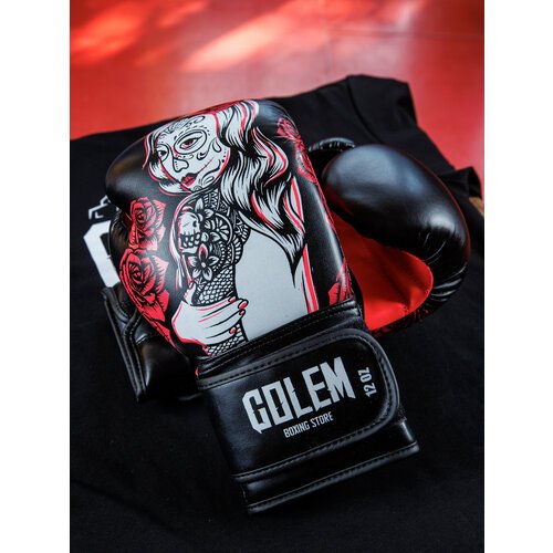 Боксерские перчатки Golem 10 OZ, детские, для мальчиков и девочек, взрослые, мужские и женские