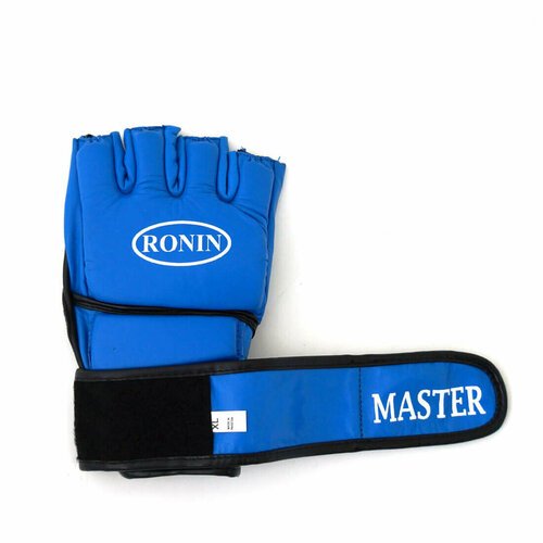 Перчатки 'MMA Ronin Master' цвет синий-черный размер XL