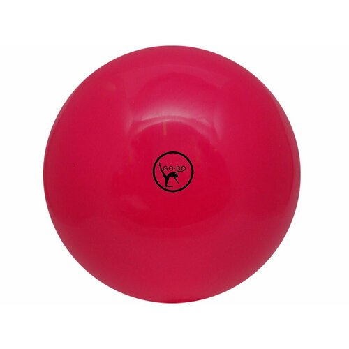 Мяч для художественной гимнастики GO DO. Диаметр 15 см. Цвет: розовый. Производство: Россия.