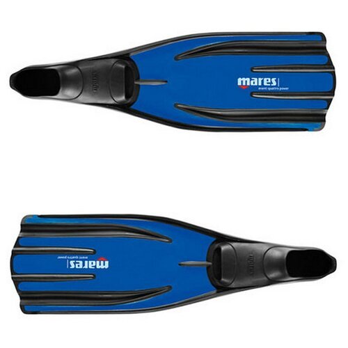 Ласты для подводной охоты MARES AVANTI QUATTRO POWER, Цвет - синий; Размер - 42-43