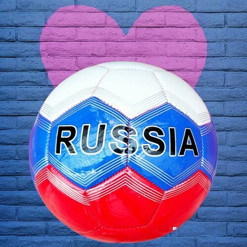 Детский футбольный мяч Чемпионов Мира Россия 5 размер / Мяч футбольных команд для детей