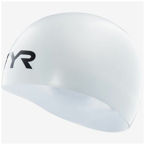 Шапочка стартовая TYR Tracer-X Dome Cap, Цвет - белый; Размер - L; Материал - Силикон 100%