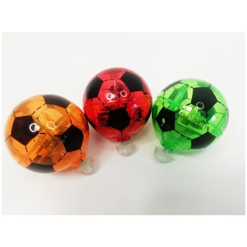 Юла светящаяся футбольный мяч набор из 3-х штук