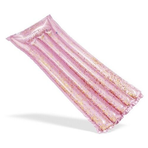 Надувной матрас Intex 'Pink Glitter Mat' (58720) 183х69см