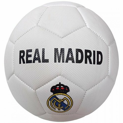 Мяч футбольный MEIK Real Madrid (№5, ТПУ 2,3 мм, 345 гр. , маш. сш. ) (белый)